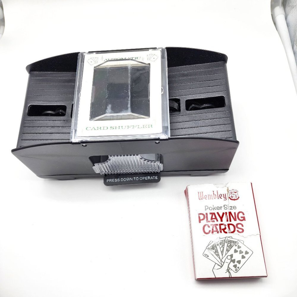 Wembley Automatic Card Shuffler Deck of Cards NWT